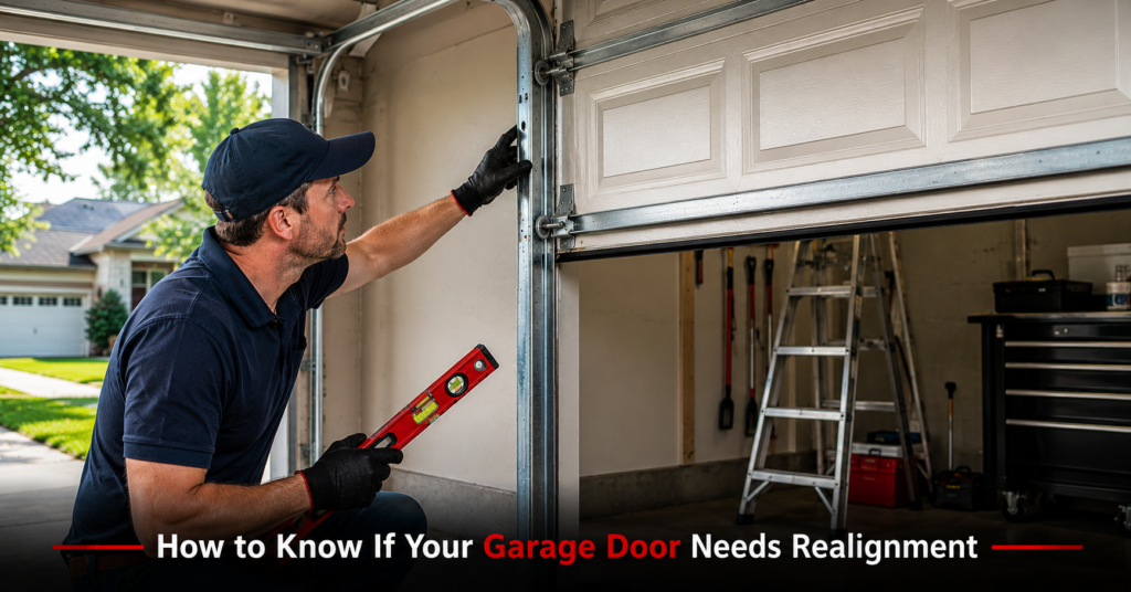 garage door realignment