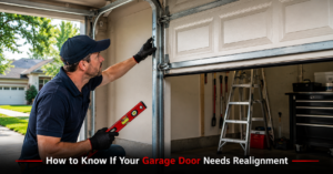 garage door realignment