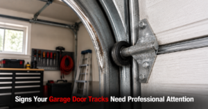 garage door track