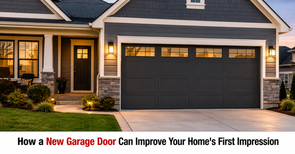 garage door curb appeal